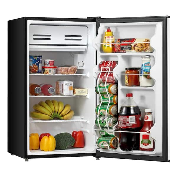 Arctic King 2-Door Compact Refrigerator - 3.2 cu ft - Stainless Steel