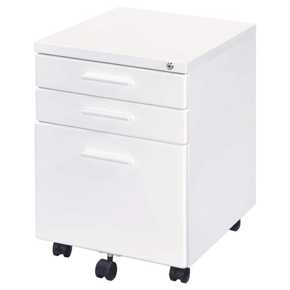 Acme Furniture Peden White File Cabinet with Drawers 92882 - The Home Depot