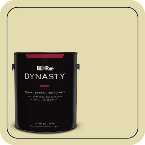 BEHR DYNASTY 1 gal. #400C-3 Dried Palm Matte Interior Stain-Blocking Paint & Primer