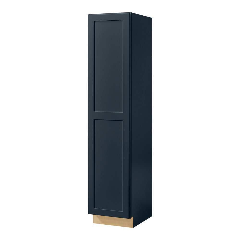 Avondale 18 in. W x 84 in. H x 24 in. D Ready To Assemble Plywood Shaker Utility Pantry Cabinet in Ink Blue price history on PriceWatchPro