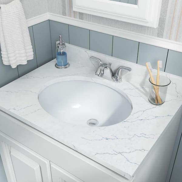 New White retailer Medeski Porcelain Wall Mount Bathroom Sink - Signature Hardware