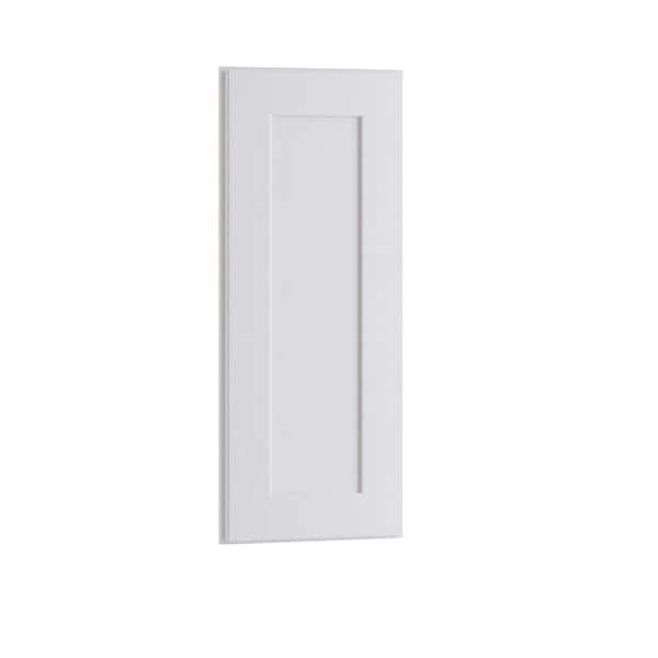 Home Decorators Collection Newport Pacific White Plywood Shaker Assembled Kitchen Cabinet End Panel 11.875 in W x 0.75 in D x 30 in H