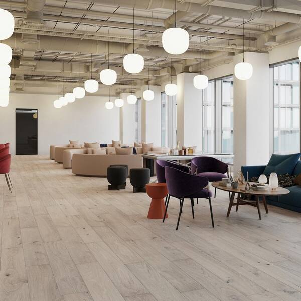 Malibu Wide Plank Astoria French Oak 3/8 in. T x 6.5 in. W Click Lock Wire Brushed Engineered Hardwood Flooring (945.6 sq.ft./pallet) CXS
