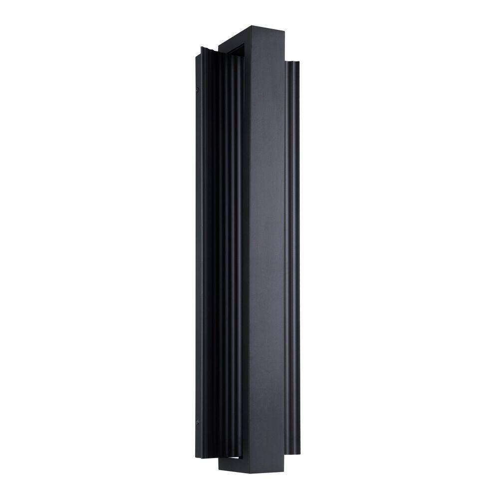 Jubilee 24-inch Matte Black 5CCT LED Exterior Wall Sconce price history on PriceWatchPro