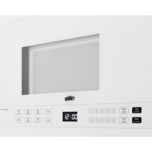 24 in. 1.4 cu. ft. Over the Range Microwave in White