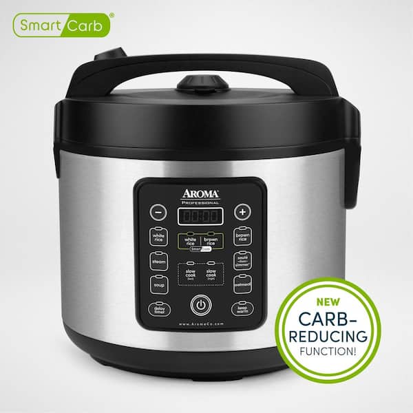 Aroma 20-Cup (Cooked) Digital Rice Cooker and Food Steamer ARC-960SB