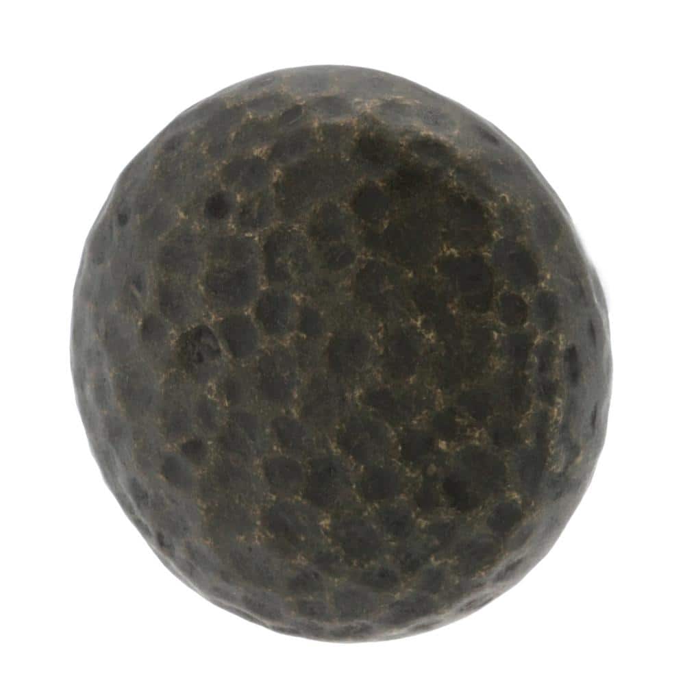 Windover Antique Iron Round Mushroom Knob