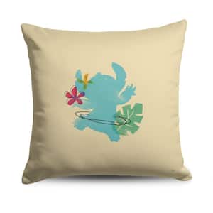 Lilo & Stitch Do The Hula Printed Throw Pillow
