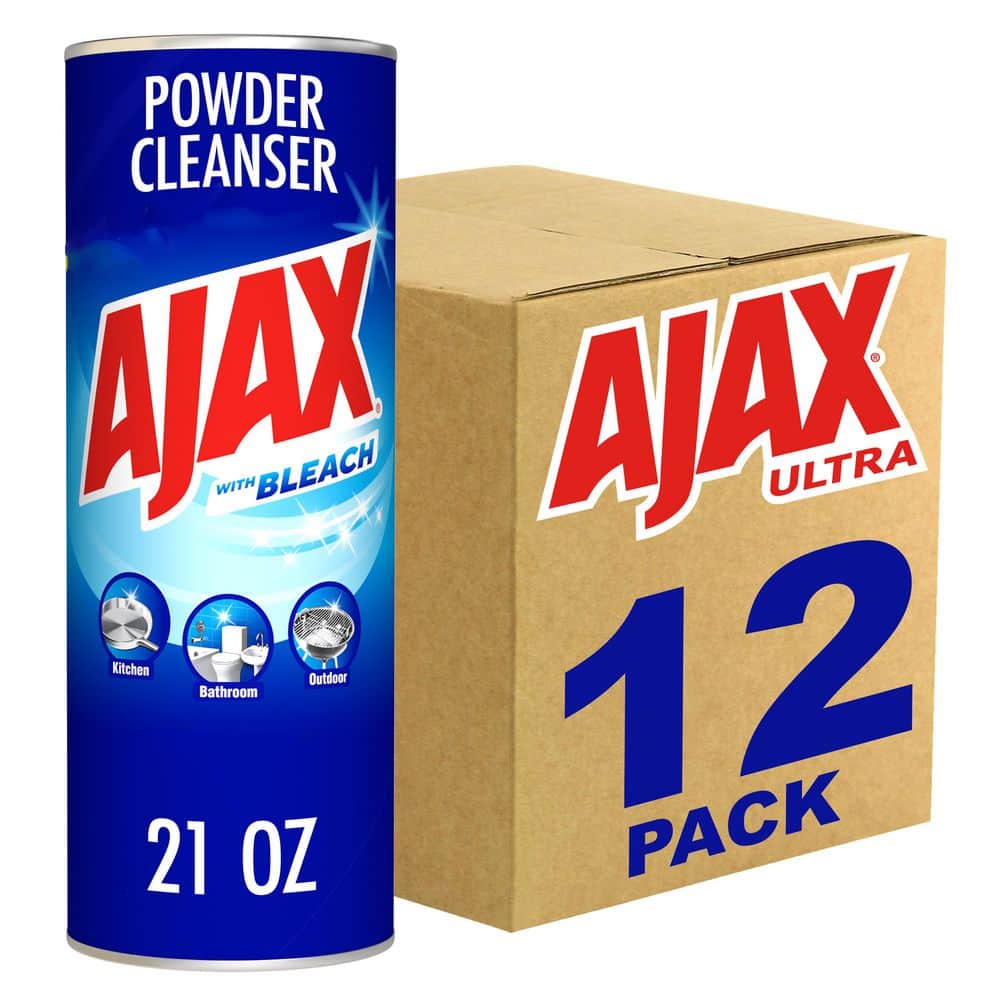 Ajax 21 oz. All Purpose Powder Cleanser with Bleach, Scratch-Free