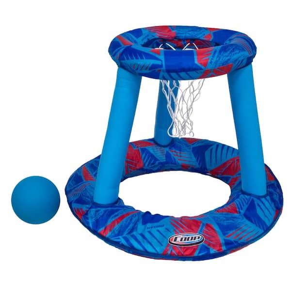 Swim Ways Hydro Blue Inflatable Spring Basketball Pool Game