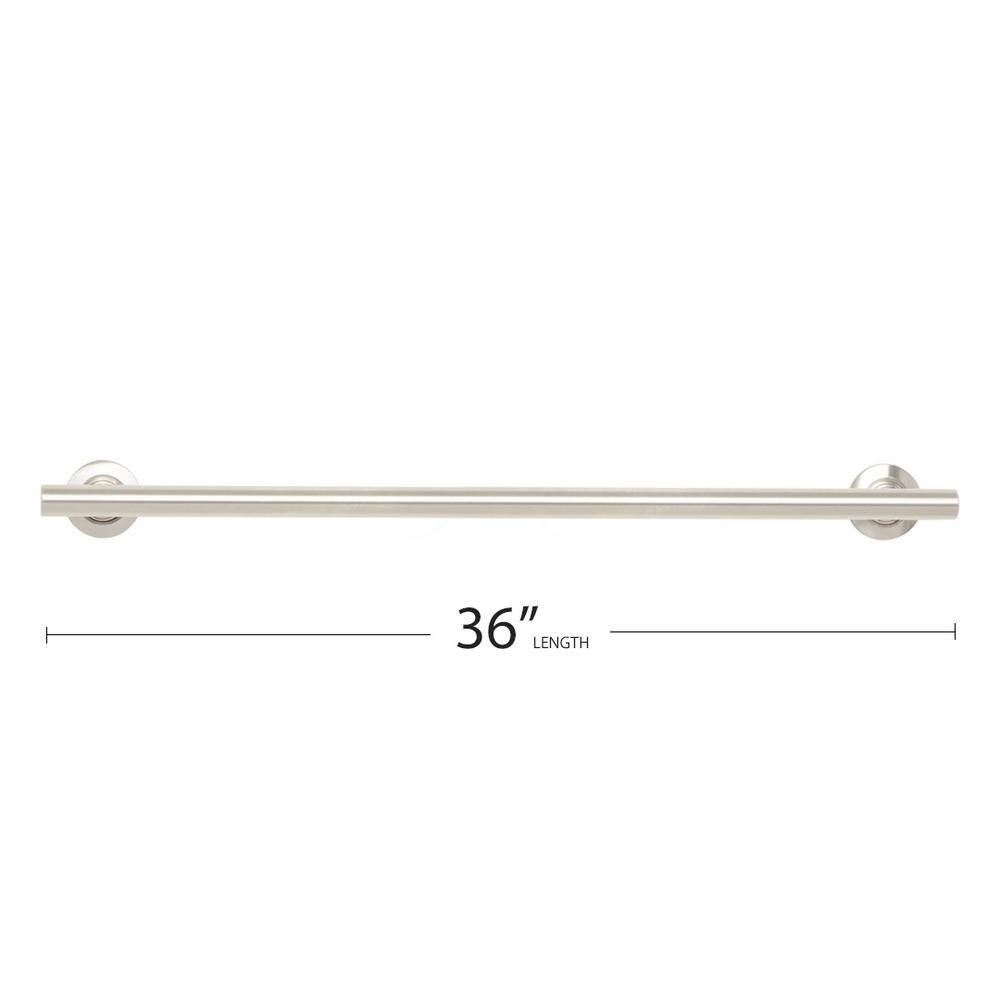 Coronado 36-Inch Satin Stainless Steel Bathroom Grab Bar