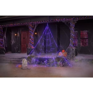 12 ft. Giant-Sized LED Spider Web