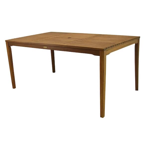 Wood Outdoor Dining Table