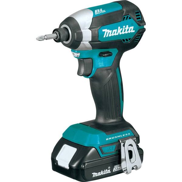 Makita 18V LXT Lithium-Ion Compact Brushless 1/4 in. Cordless 