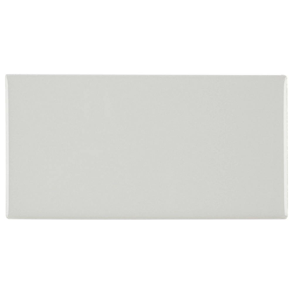 Daltile Restore 3 in. x 6 in. Glazed Ceramic Ash Gray Subway Tile, 12.5 sq. ft. / case, (11 boxes, 137.50 Sq ft total)