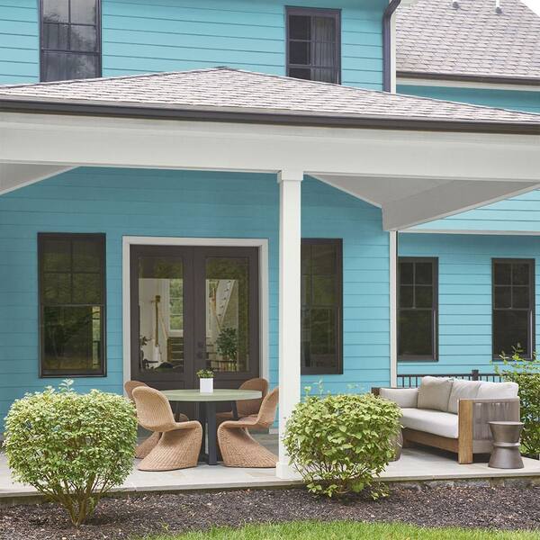 BEHR 1 gal. #M470-4 Azure Lake Solid Color House and Fence
