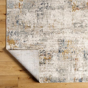 Beckham Grey/Multi Abstract 5 ft. x 7 ft. Indoor Area Rug