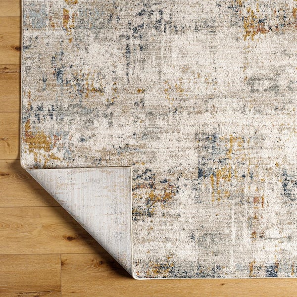 Beckham Grey/Multi Abstract 8 ft. x 10 ft. Indoor Area Rug