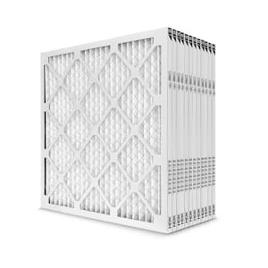 16 in. x 25 in. x 1 in. Standard Pleated Furnace Air Filter FPR 5, MERV 8 (12-Pack)