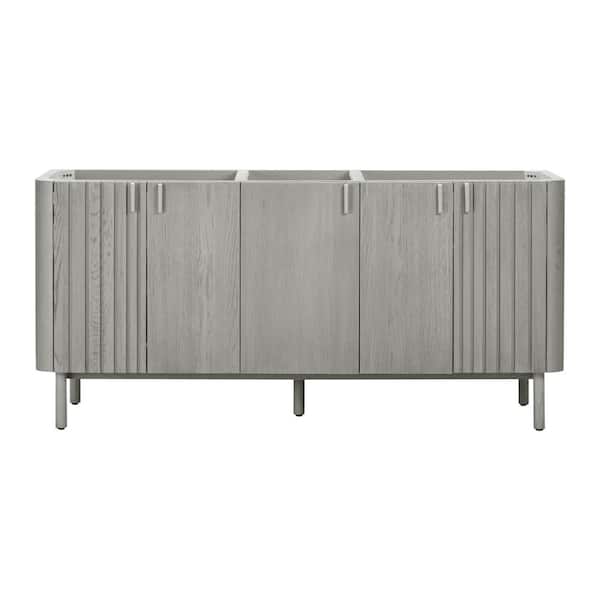 Avanity Blakely 72 in. W x 21 in. D x 34 in. H Bath Vanity Cabinet without Top in Gray Oak Finish