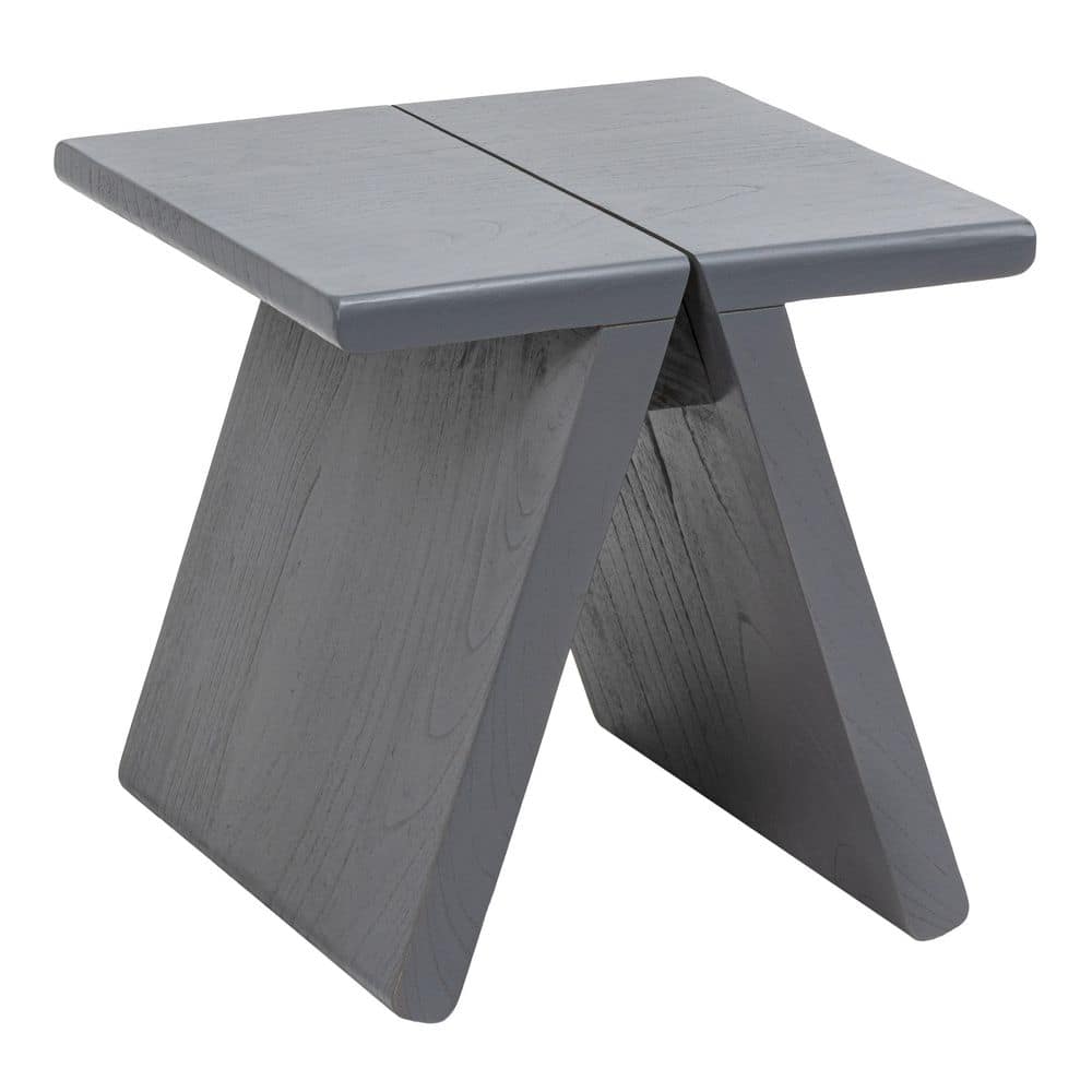 JONATHAN Y Jack 15.75 in. Rustic Scandinavian Handcrafted Solid