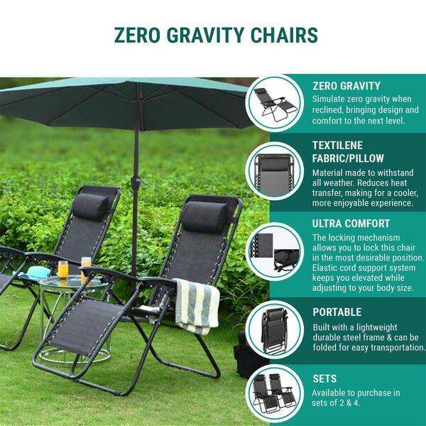 lightest weight zero gravity chair