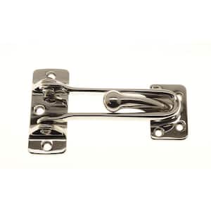 Solid Brass Security Guard in Bright Nickel