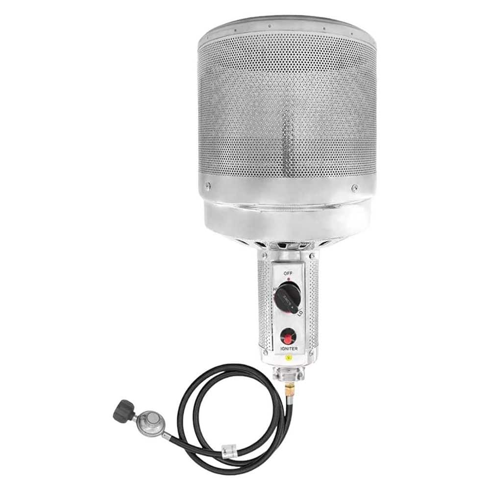 Outdoor 304 Stainless Steel Patio Heater Burner Head Replacement Assembly with Double Cover Burner and Hose price history on PriceWatchPro