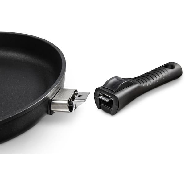 Ozeri Earth Professional Series 10 in. Aluminum Ceramic Nonstick Frying Pan  in Onyx with Comfort Grip Handle ZP13-26 - The Home Depot