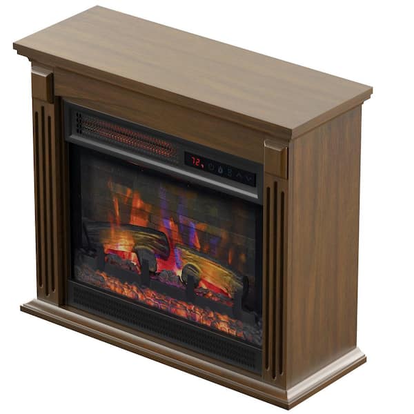Duraflame 21 50 In Freestanding Wall, Duraflame 24 Infrared Fireplace Mantel Reviews