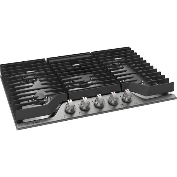 CBGS3028S LG Studio 30 Gas Cooktop with Griddle and Cast Iron Grates -  Stainless Steel