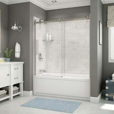 Tub Shower Home Depot Bathtubs / Delta Tub Shower Combos Bathtubs The ...