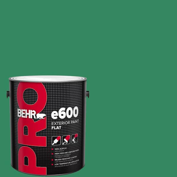 BEHR PRO 1 gal. #P420-6 Exquisite Emerald Flat Exterior Paint