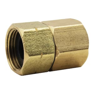 3/8 in. Female OD Compression Brass Coupling Fitting