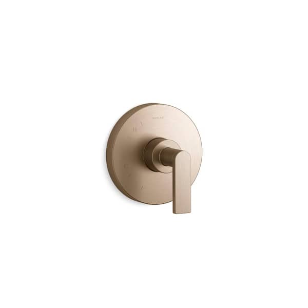 KOHLER Composed Rite-Temp Valve Trim With Lever Handle in Vibrant Brushed Bronze