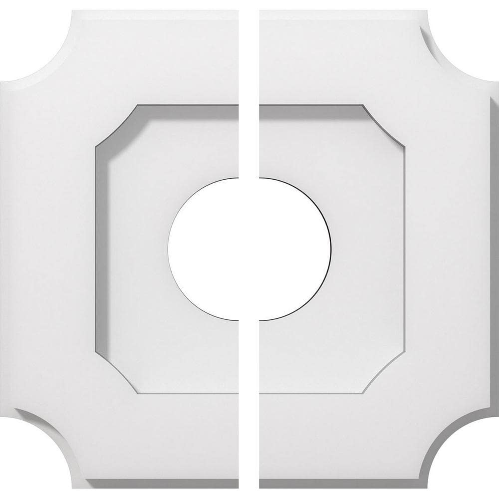 1 in. P X 6 in. C X 10 in. OD X 3 in. ID Locke Architectural Grade PVC Contemporary Ceiling Medallion, Two Piece price history on PriceWatchPro