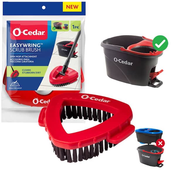 EasyWring Spin Mop Scrub Brush Attachment (1-Pack)