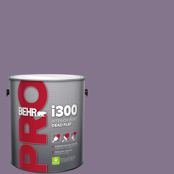 1 gal. #S100-5 Purple Potion Dead Flat Interior Paint