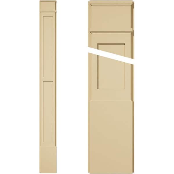 2 in. D x 10 in. W x 102 in. L Primed Polyurethane Pilaster 1- Pack