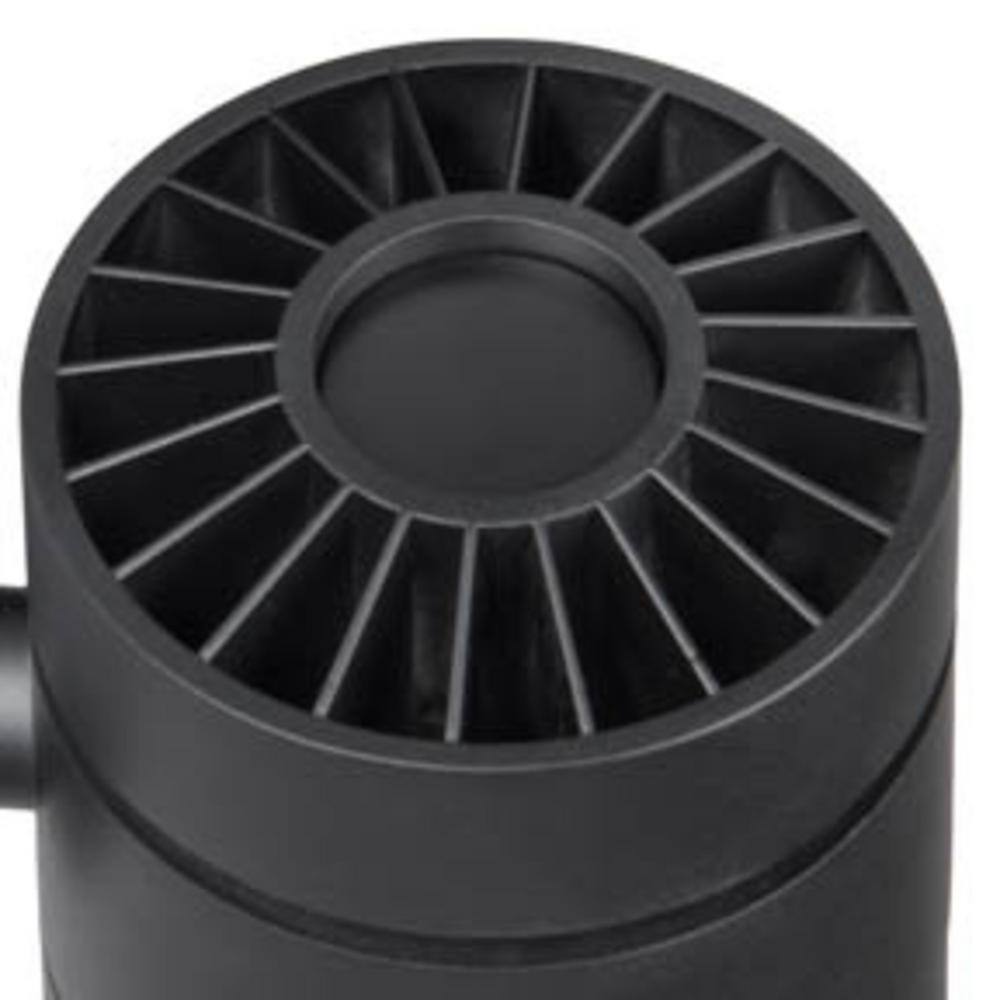 Black Adjustable LED Flush Mount Spotlight with Aluminum Shade