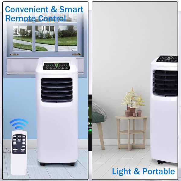 Costway 9,000 BTU Portable Air Conditioner and Dehumidifier Costway 9,000 BTU Portable Air Conditioner and Dehumidifier