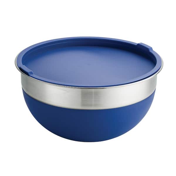 Tramontina Blue 10-Piece Covered Mixing Bowl Set 80202/035DS - The
