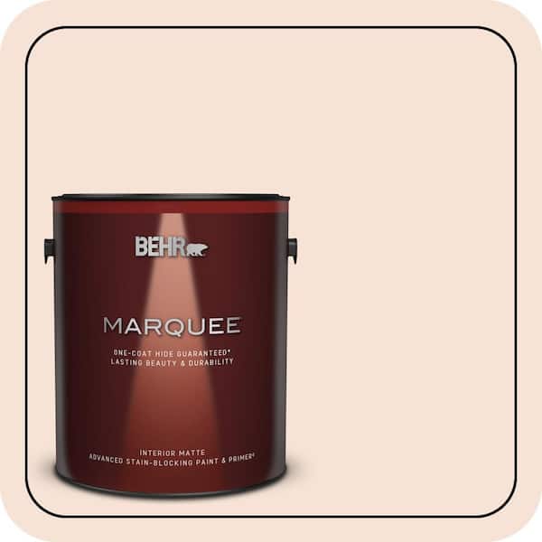 BEHR MARQUEE 1 gal. #M180-1 Island Hopping Matte Interior Paint & Primer