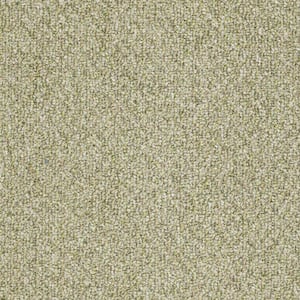 Fallbrook - Willow Winds - Green 19 oz. SD Olefin Berber Installed Carpet