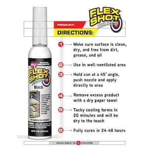 Flex Shot Almond 8 fl. oz. Thick Rubber Mildew Resistant Waterproof Sealant (4-Pack)