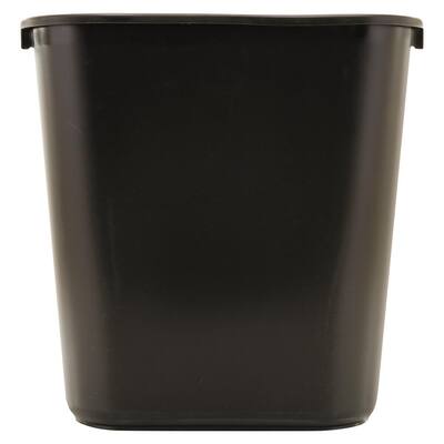 Umbra Black Garbino 2.25G Plastic Trash Can 082855-040 - The Home Depot