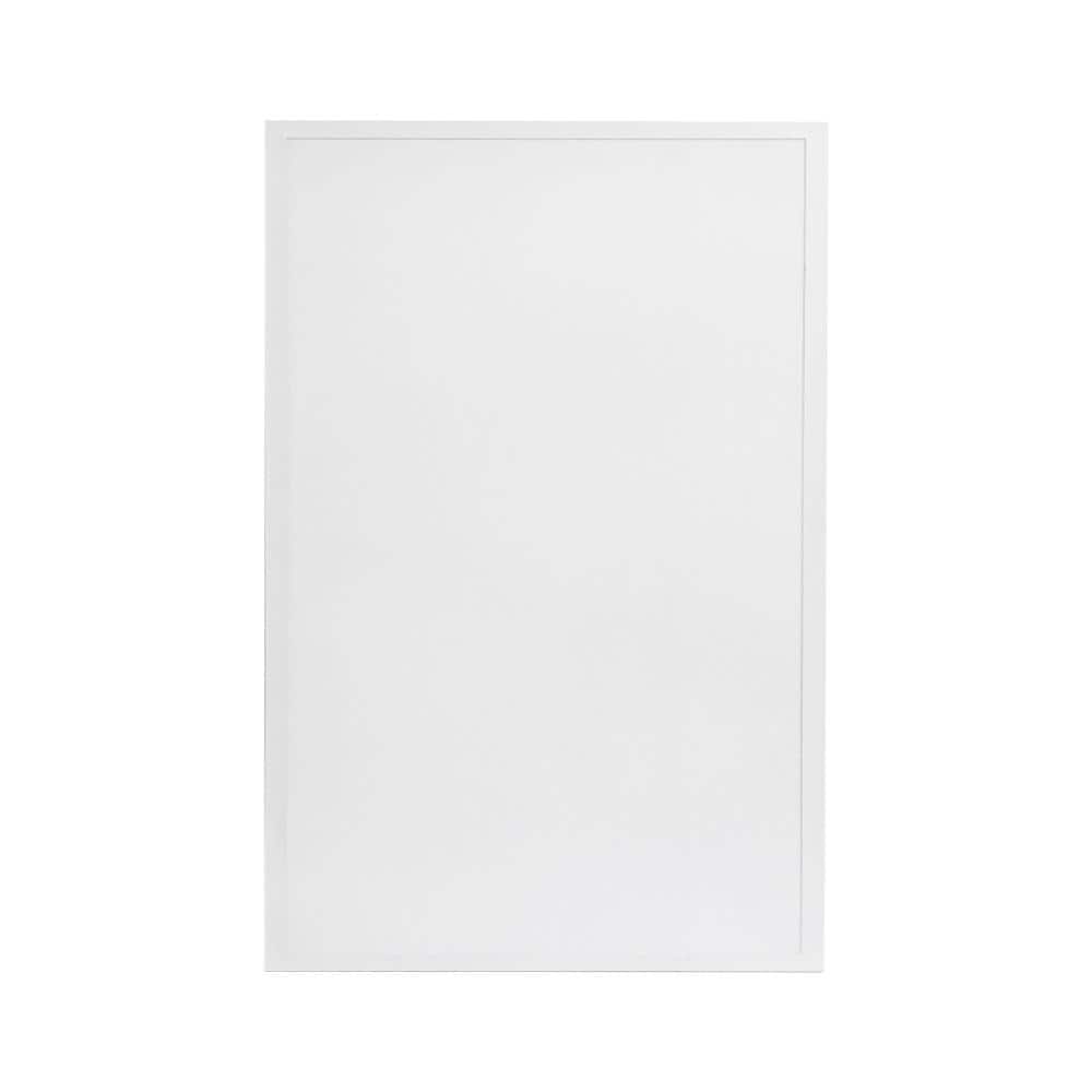 White 2 x 4 ft. Flat Panel 30/40/50/60/72W Wattage Adjustable & Color Tunable (4 Pack) price history on PriceWatchPro