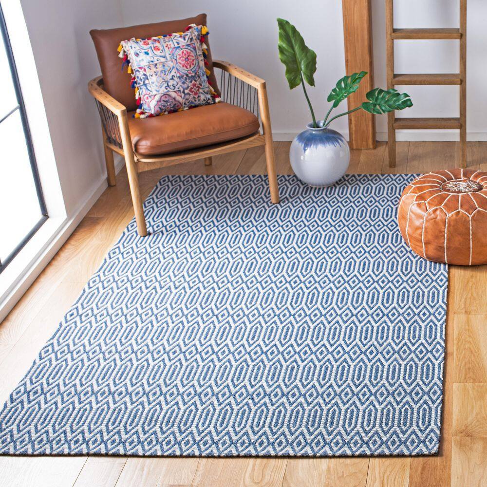 Gray Handmade Tufted Wool 5' x 7' Rectangular Area Rug