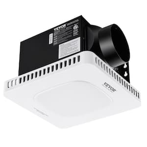 Bathroom Exhaust Fan 110 CFM Ceiling No Cut Installation Ventilation Bathroom Exhaust Fan with Low Noise, ENERGY STAR