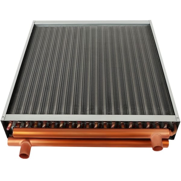 20 in. x 20 in. Forced Air Electric Heating with 1 in. Copper Ports Hot Water Coil